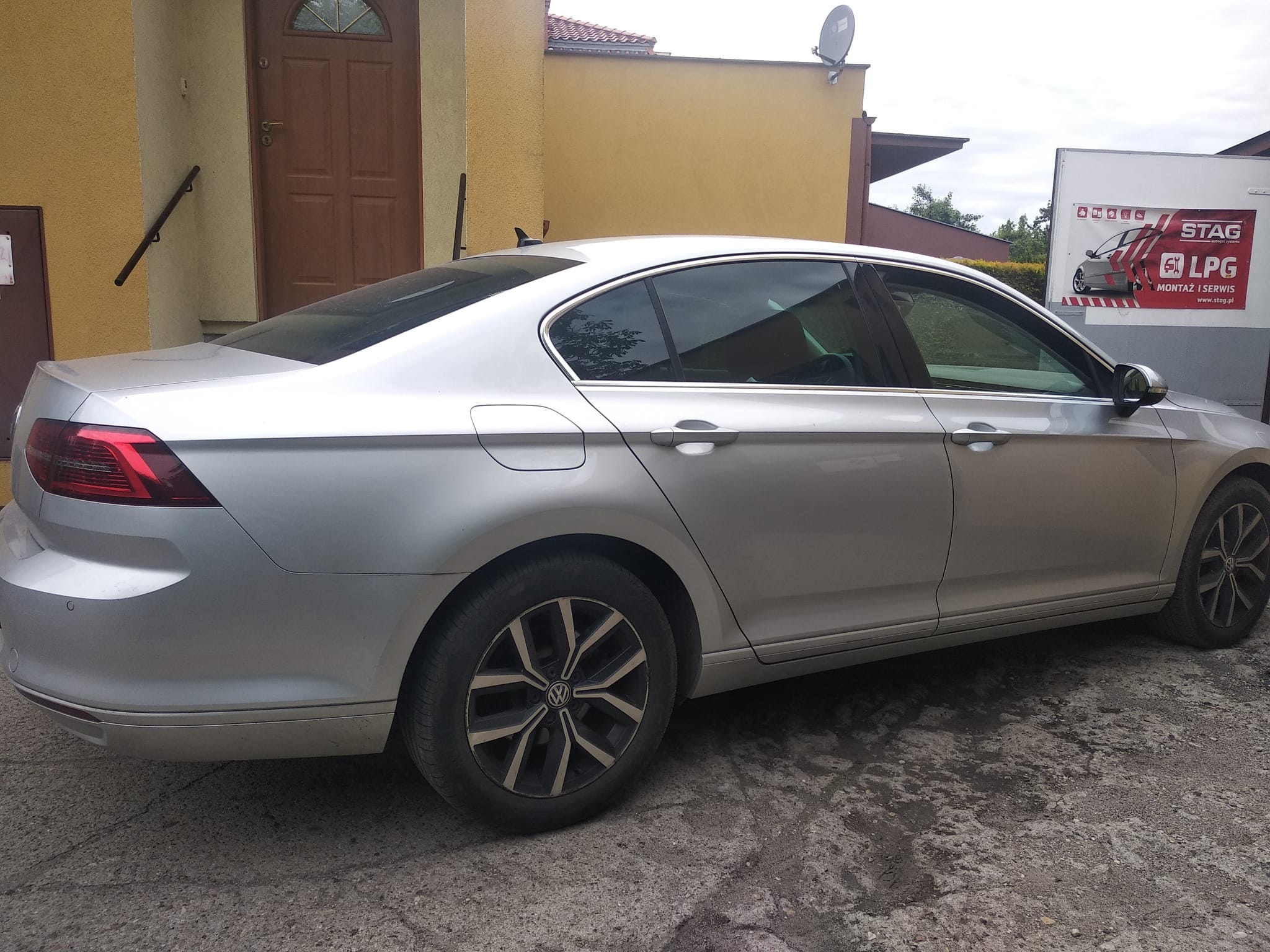 VW Passat montaż LPG